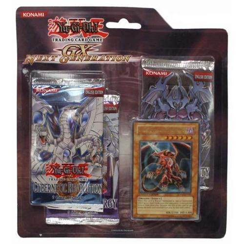 Yugioh Gx Card Game Generation Next Se Special Edition Pack White Horned Dragon Card]