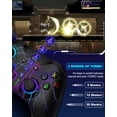 thumbnail image 3 of Wireless for Nintendo Switch Controller, 1000mAh Programmable RGB for Switch Pro Controller, 18H+ Playtime with Wake-up/Turbo/Vibration, for Switch/Lite/OLED/PC, Black, 3 of 8