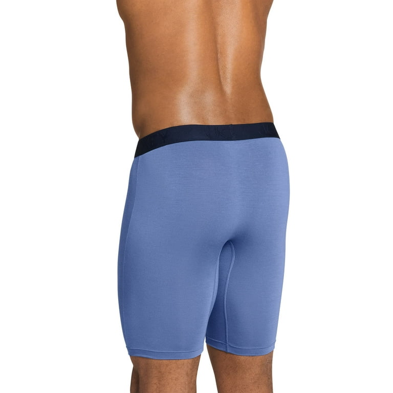 Jockey Men's Underwear Active Ultra Soft Modal 6 Boxer Brief, Black, XL at   Men's Clothing store