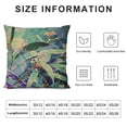 thumbnail image 5 of BANET  Pillow Case Watercolor Floral Abstract Art Painting,Cushion Cover Case for Home Sofa Bedroom Living for Women Men 18x18in, 5 of 5