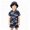 d-68Dark Blue17, variant on MEZZALL Boys Summer Short Sleeve Lapel Button Down Tops And Shorts Starry Print Casual Outfit Leisure Clothes Sets