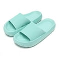 thumbnail image 2 of Cloud Slides for Kids, Toddler Shower Slippers Bathroom Pool Sandals Non-Slip Open Toe Pillow Slippers Super Soft Thick Sole Cozy Boys Girls Home House Cloud Cushion Slide for Indoor Outdoor Shoes, 2 of 7