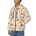 thumbnail image 3 of Vsdgher Autumn Mens Hoodies Zip Hoodie, Hoodies for Men, Zip-up Hooded Sweatshirt-X-Large, 3 of 5