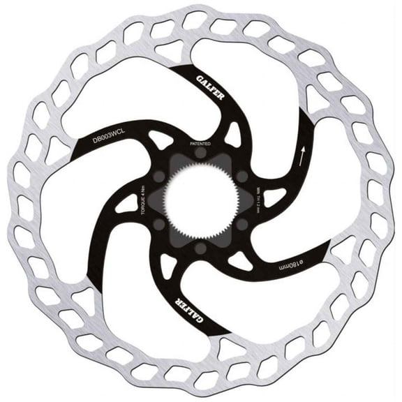 Galfer MTB Disc Brake Rotor - 180mm, Centerlock, 1.8mm