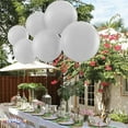thumbnail image 2 of PMU Premium Latex Balloons - Jumbo Size Balloons for Birthdays, Wedding Parties, Baby Shower, Indoor & Outdoor Party Events & Decoration Supplies - Made in USA, 36 Inch Silver, Pkg/2, 2 of 7
