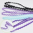 thumbnail image 4 of 54.7Yards Wavy Bending Ribbon Rick Rack Fringe Trim RIC Rac Webbing Edge Lace Fringe, 4 of 8