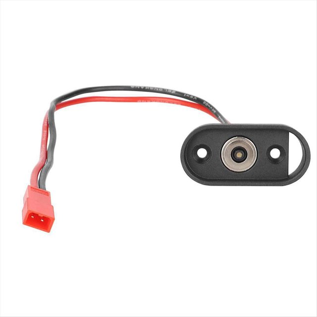 Puerto de Carga para Patinete Eléctrico para 4 Pro con Tapa y Cable de Carga