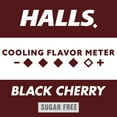 HALLS Relief Sugar Free Black Cherry Flavor Cough Drops, Economy Pack