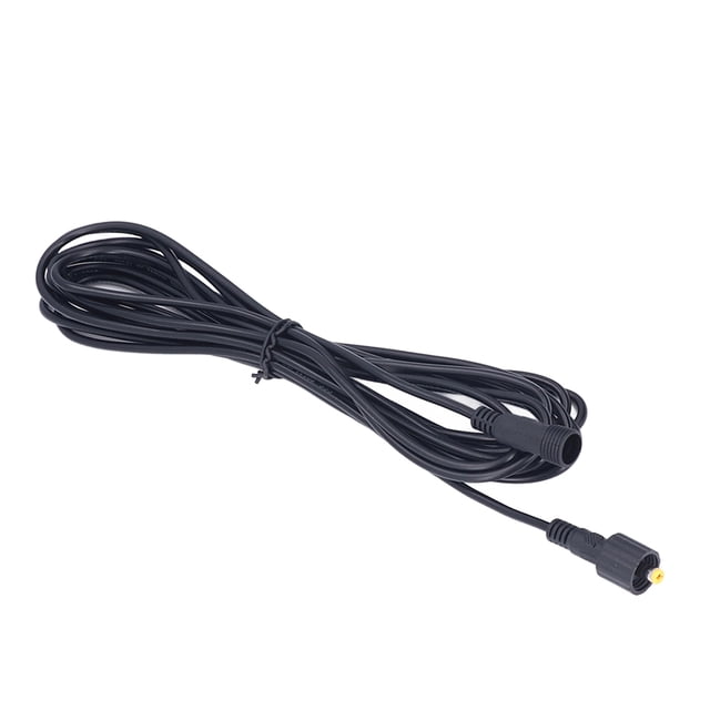 Solar Light Extension Cable, 5 Meters 12V 24V Universal Extended Cord DC5.5x2.1mm Match Copper Core For Camera