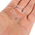 thumbnail image 4 of Shisuyan 6PCS Mini Glass Bottles Message Treasure Charm Pendant Kit Clear Vials with Corks Miniature Empty Sample Jars, 4 of 9