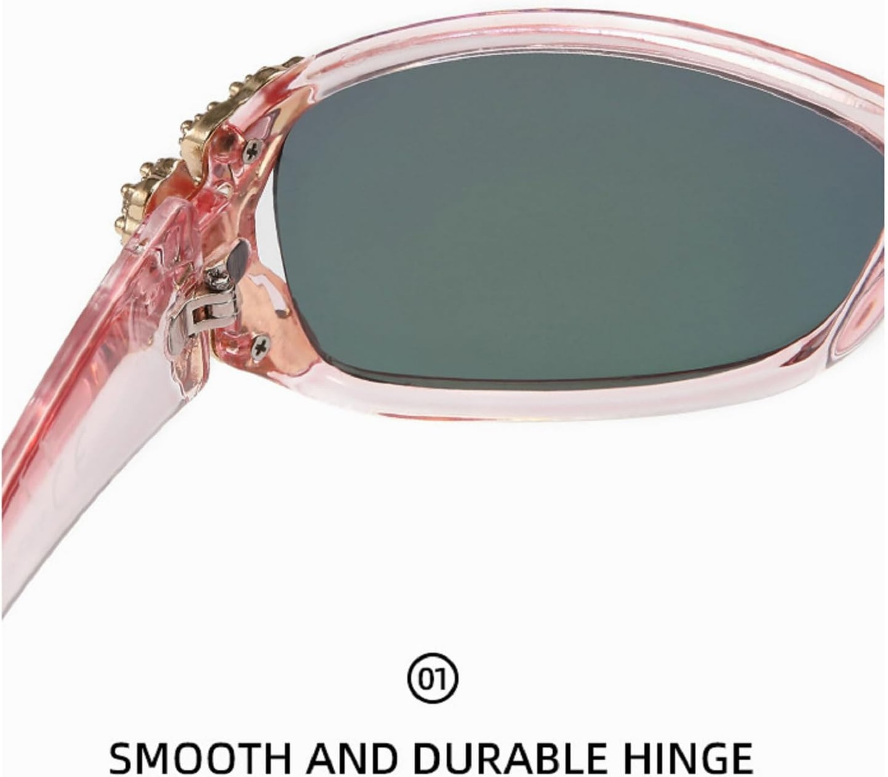 Trendy Y2K Polarized Sunglasses Womens Oversized Driving Sun 