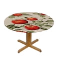 thumbnail image 3 of Nawypu  Classic Euro Apples Tablecloth with Large Apples Design, Round, 3 of 7