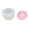 thumbnail image 2 of Molde de silicona para pastel de mousse con forma de espiral de flor de rosa 3d, molde de jabón de yeso de chocolate, herramienta para hornear azúcar fondant Feliz Sencillez, 2 of 5