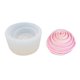 thumbnail image 2 of Molde de silicona para pastel de mousse con forma de espiral de flor de rosa 3d, molde de jabón de yeso de chocolate, herramienta para hornear azúcar fondant Feliz Sencillez, 2 of 5
