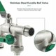 thumbnail image 4 of Grifo exterior duradero, conector universal para una amplia compatibilidad, alto caudal y fácil instalación para múltiples usos, incluidos riego de jardines y lavadoras., 4 of 5