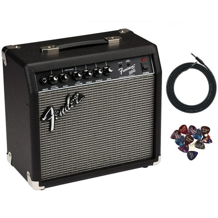 Fender Frontman 20G Guitar Combo Amplifier - Black w/ Instrument Cable