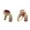 I-Red 1PCS & White 1PCS, variant on (2-Pack) Rinsvye Exquisite Full Ring Chunky Ring for Women Engagement Ring Rings Jewelry Gifts Cool Rings Men Rings for Teen Rings Set for Women