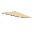 thumbnail image 4 of ALEKO Retractable Home Patio Canopy Awning 13x10 ft, Ivory Color, 4 of 12