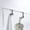 Silver, variant on MOKIUER Double Hooks for Glass Shower Door, Towel Hooks Over The Bathroom Glass Wall 0.31-0.39in, Stainless Steel, Matte Black ,2 Pack