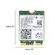 thumbnail image 4 of Módulo Wifi Módulo Inalámbrico De Doble Frecuencia Transmisión De Alta Velocidad Tarjeta De Red Inalámbrica Compatible Con Bluetooth Para Oficina En Casa Para Windows 10 64 Bits Guardurnaity EL011854-00, 4 of 6