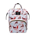 thumbnail image 3 of Mochila plegable portátil para cuna de bebé bolsa de pañales de Likrtyny maternidad impermeable elegante, 3 of 6