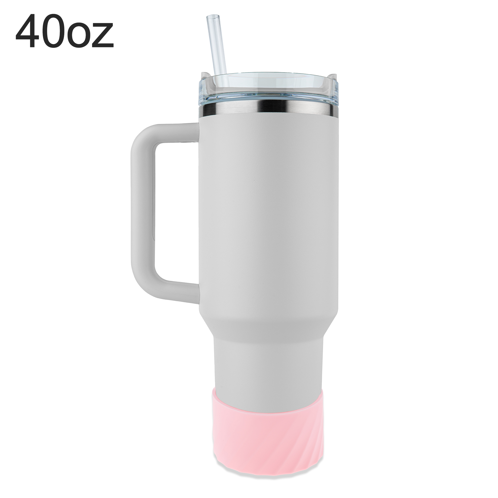 Unique Bargains Portable Fit for 40oz Water Bottle Boot Pink