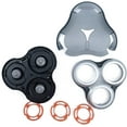 thumbnail image 3 of Shaving Heads Frame Bracket Compatible with Philips Electric Shavers Series 9000 S9031 S9988 RQ1255 RQ1280 RQ1053 RQ1085, Replacement Unit Bottom Blades Holder Accessories, 3 of 7