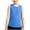 Blue, variant on Quaouag Girls Cotton Racerback Tank Tops Cute Basic Dance Sleeveless Shirts Crewneck Loose Yoga Blouses Tees 5-12 Years