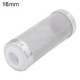 thumbnail image 2 of Flmtop 12/16mm Stainless Steel Fish Tank Aquarium Inlet Protect Shrimp Mesh Filter Net White, 2 of 9
