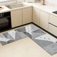 thumbnail image 5 of Kitchen Rugs Sets of 3 Non Slip Washable Kitchen Mats for Floor, Waterproof Kitchen Runner Rug, Floor Mat Carpet for Entryway, Laundry, Sink, Hallway, Bathroom, 5 of 10