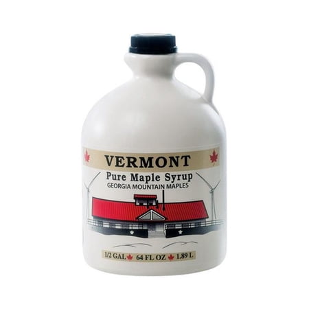 Georgia Mountain Maples 9706011 Vermont Pure Syrup, 0.5 gal