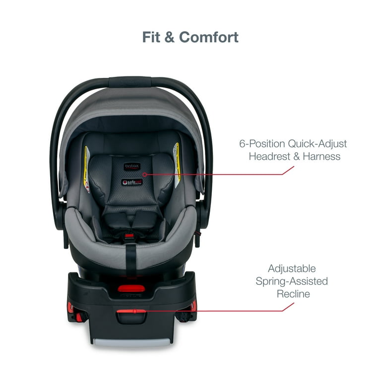 Britax B Safe 35 lbs Infant Car Seat Gris Walmart