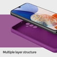 thumbnail image 5 of Slim case for Samsung Galaxy A14 5G Case, Liquid Silicone Case for Galaxy A14 5G 2023 (6.6 inch) Soft Silicone Rubber Shockproof Protective, Purple, 5 of 13