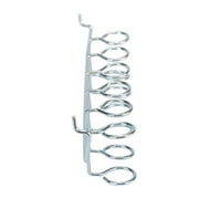 Hyper Tough Multi-Tool And Screwdriver Organizer Holder for a Pegboard, Zinc Plated Steel, 6 Slots