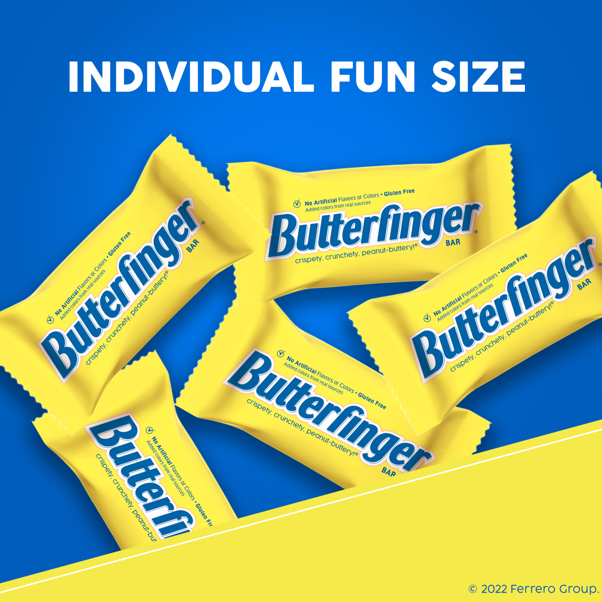 Butterfinger, Chocolatey, Peanut-Buttery, Fun Size Candy Bars, 10.2 oz - image 3 of 11