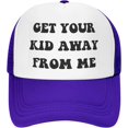 thumbnail image 1 of Get Your Kid Away from Me Cap Mesh Hat, 1 of 7