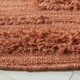 thumbnail image 3 of SAFAVIEH Vermont Zavanna Striped Area Rug, Rust/Orange, 4' x 4' Round, 3 of 8