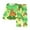 Green, variant on Laipiong Girls' 2 Piece Outfits Toddler Kids Cute Animal Printed Long Sleeve Shirts and Wide Leg Pants Pajama Sets Soft Comfy Sleepwear
