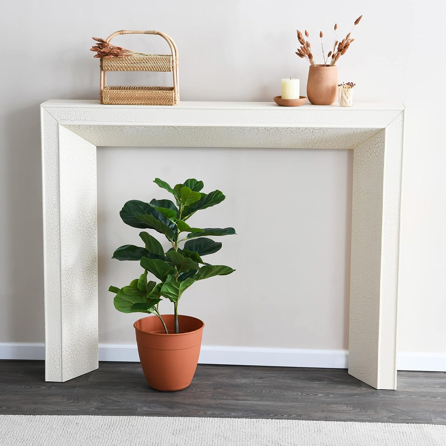 Creative Co-Op Modern Mantel - Walmart.com