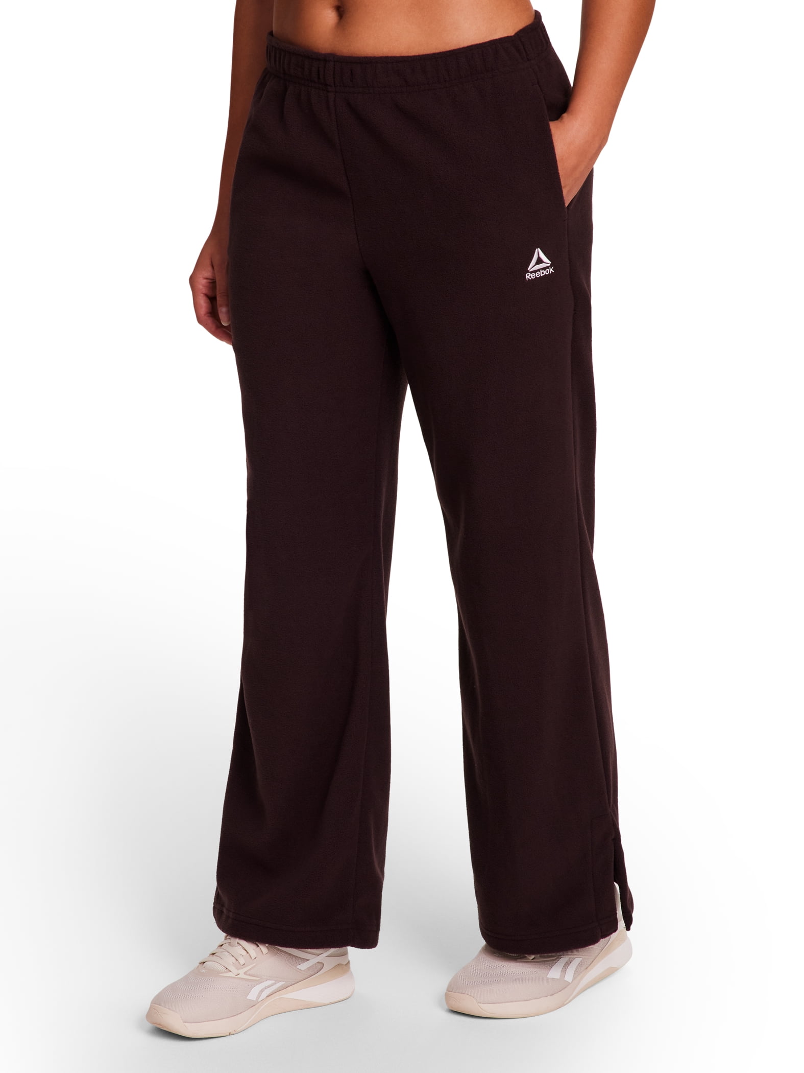 Reebok Women's and Women's Plus Reflection Cozy Wide Leg Pant, Sizes XS-4X