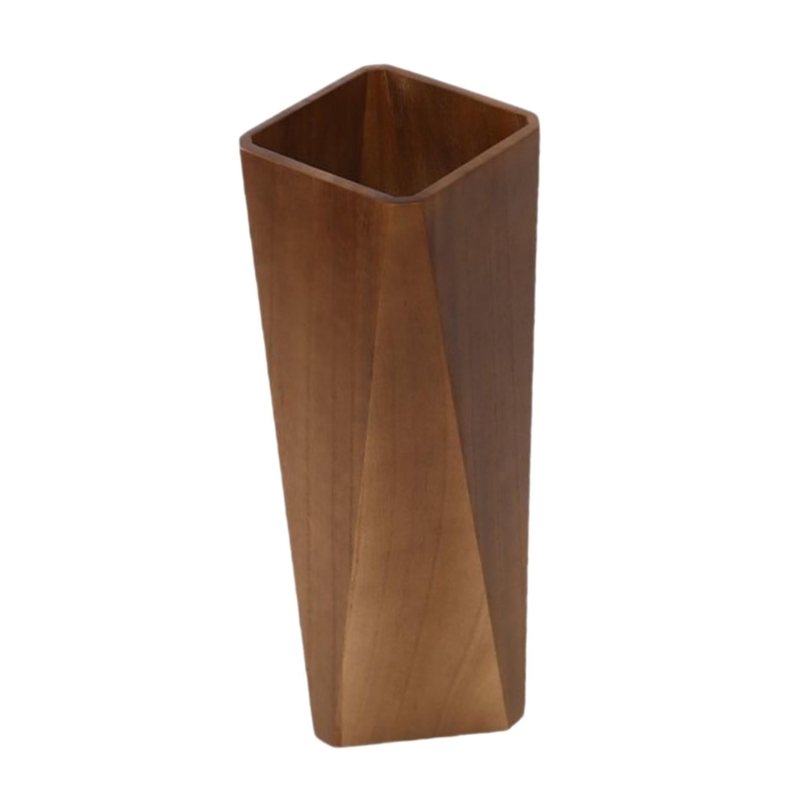 colaxi Umbrella Holder Cane Holder Creative Gift Idea Space Saving Entry Hallway Decor Umbrella Stand for Living Room Entryway Hotel Dark Brown