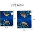 thumbnail image 3 of Coolnut Mailbox Covers, Magnetic Standard Size Sea Turtle Swimming Above Coral Reef Seasonal Mail Wraps for Home Outdoor Decor, 20.7"x18.03", 3 of 5