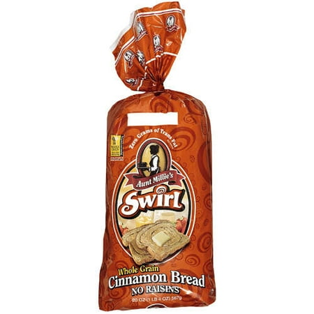 Aunt Millie's: Whole Grain Cinnamon Swirl Bread, 20 oz