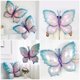 thumbnail image 2 of 10 globos de aluminio con forma de mariposa para modelar, accesorios para fotos de cumpleaños., 2 of 6