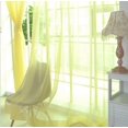 thumbnail image 4 of Home Decor Tulle Voile Window Drape Panel Sheer Scarf Valances Curtain (Red), 4 of 6