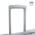 thumbnail image 6 of iFLY Fibertech 3.0 Matte Expandable Hardside Spinner 2-Piece Luggage Set, 20" Carry-On & 28" Checked Suitcase, Ash Gray, 6 of 8