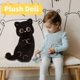 thumbnail image 4 of 20.9in Cute Cat Plush Pillow, Long Sleeping Body Bolster, Stuffed Animal Cushion for Home Decor, Soft Hugging Toy for Birthday Gifts, Long Kitten Doll, 4 of 5