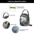 thumbnail image 5 of DIXRUYEE Cross Body Fashion Shoulder Waist Purse Bags Celestial Dreams Pocket Handbags, 5 of 7