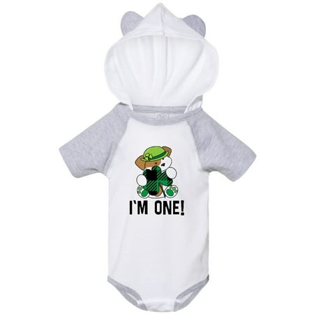 

Inktastic First Birthday Irish Buffalo Plaid Gift Baby Boy or Baby Girl Bodysuit