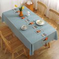thumbnail image 1 of Nappe de Table à Manger Nappe Sans Rinçage Anti-Huile Imperméable Anti-Brûlure Luxe Léger Style PC Nappe en Tissu, 1 of 7